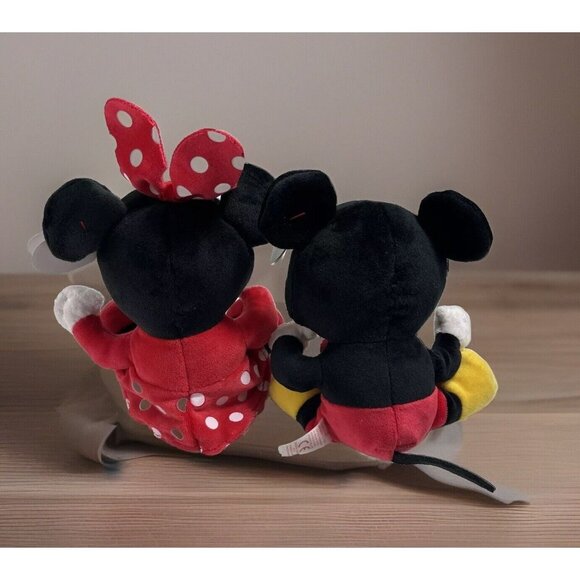 TY Beanie Babies Disney MICKEY & MINNIE MOUSE SET OF 2 [2023](Soft Body‎ 7.5 in) - Picture 3 of 16